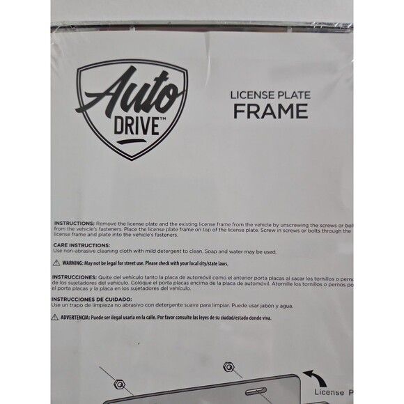 Pawprints & Hearts Metal License Plate Frame Cat Dog Animal - Picture 4 of 4